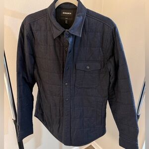 Bonobos Shirt Jacket Gray Men’s Medium Slim Fit-Preowned